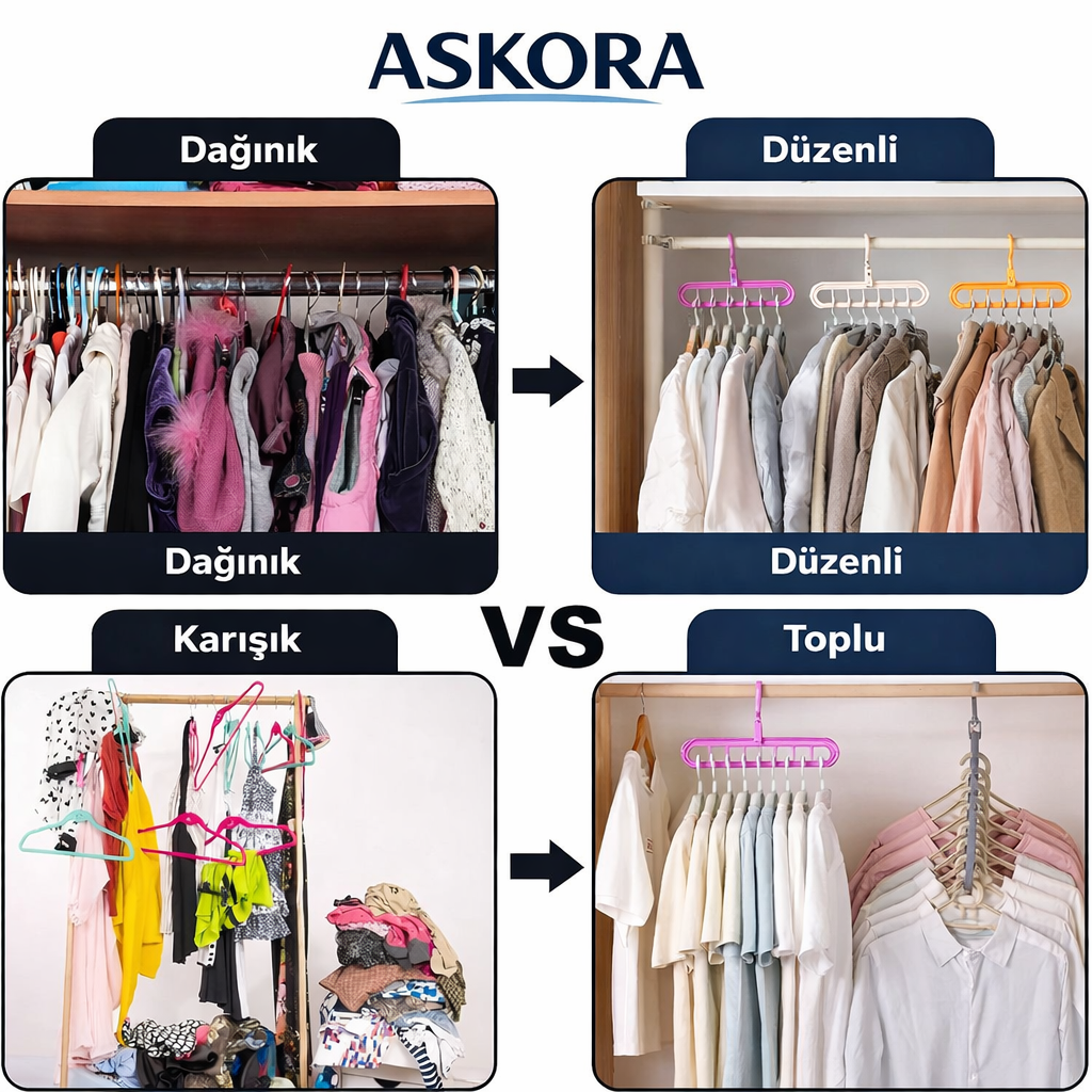 Askora™ Alan Kazandıran Askı Seti